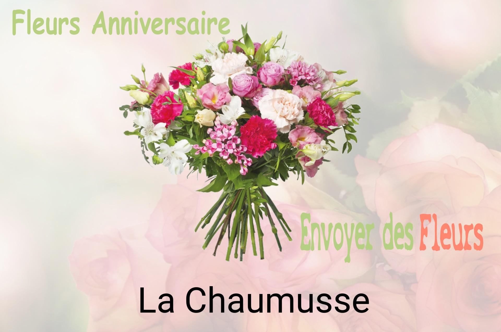 Bouquet de fleurs d’anniversaire livré à La Chaumusse