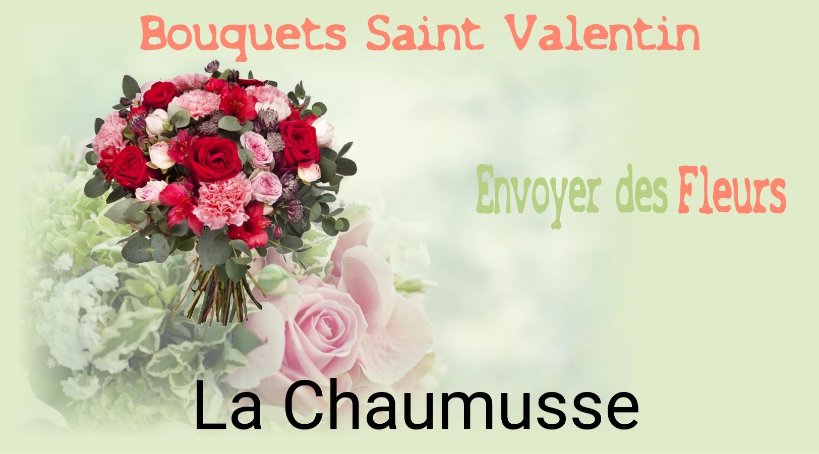 Roses de Saint-Valentin livrées à La Chaumusse